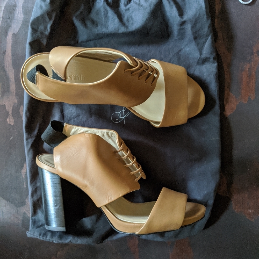 See by chloe multi- colored heels